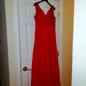 Red Gown